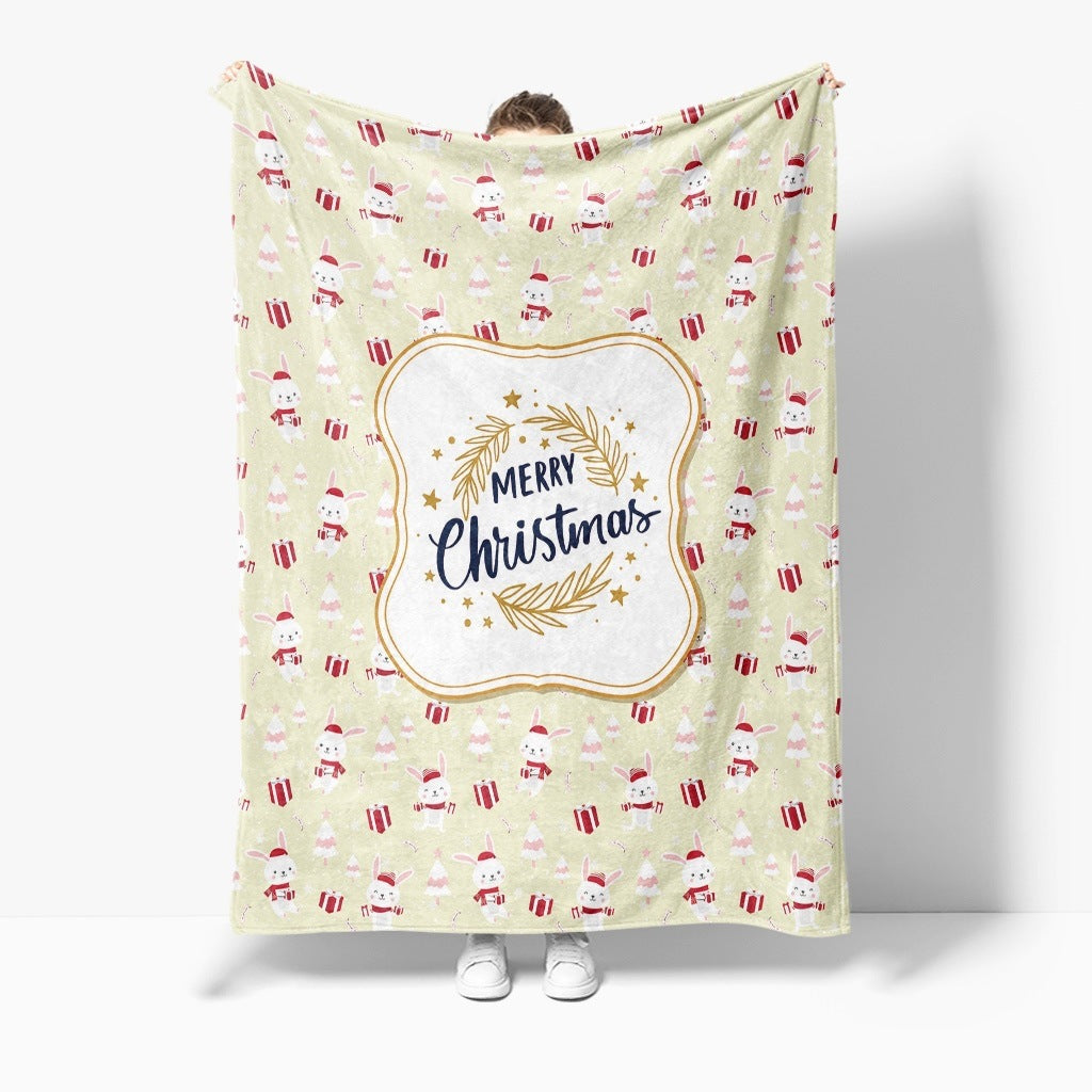 Gemütliche Weihnachtsdecke