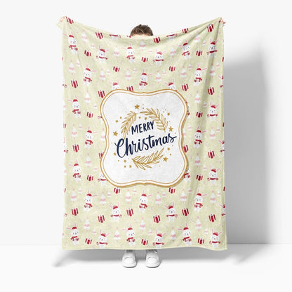 Gemütliche Weihnachtsdecke