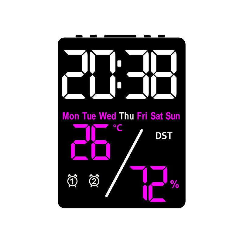 Digitaler Wecker mit Hygrometer und Temperaturanzeige Brehn