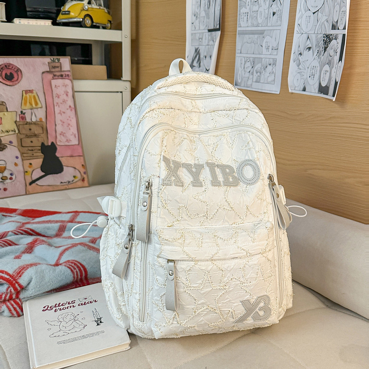 Trendiger Stern-Druck Rucksack Brehn