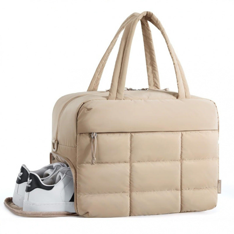 Multifunktionale gestepptes Fitness-Duffelbag Brehn