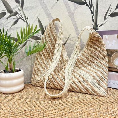 Handtasche mit Modernem V-Design Brehn