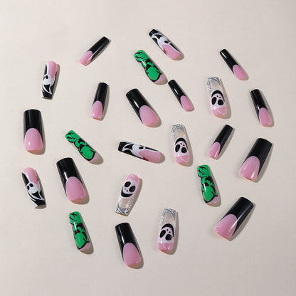 Verspielt Totenkopf Kunst Nagelverlängerungen Brehn