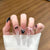 Elegantes Dekoratives Press-On Nagelkunstset Brehn