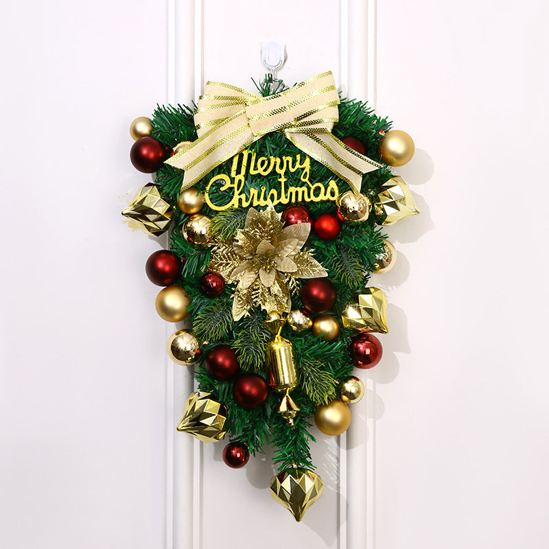 Festliche Weihnachtskranz Dekoration Brehn
