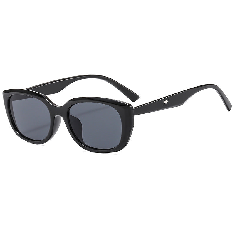 Damen modische oversized Sonnenbrille mit stilvollem Kunststoffrahmen Brehn