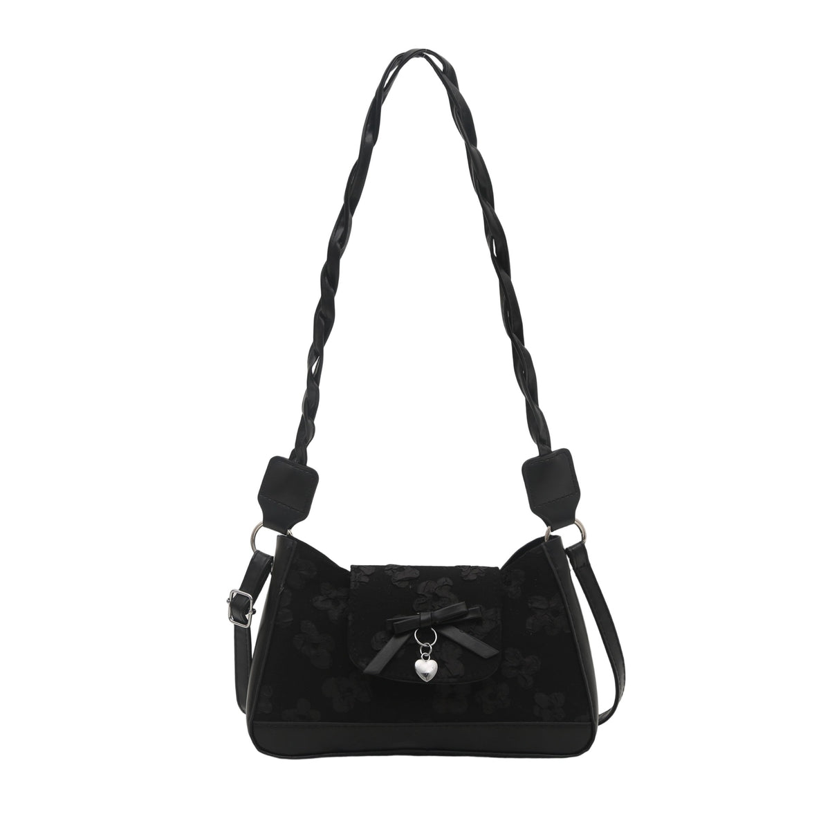 Elegante Schleifen-Detail Schultertasche Brehn