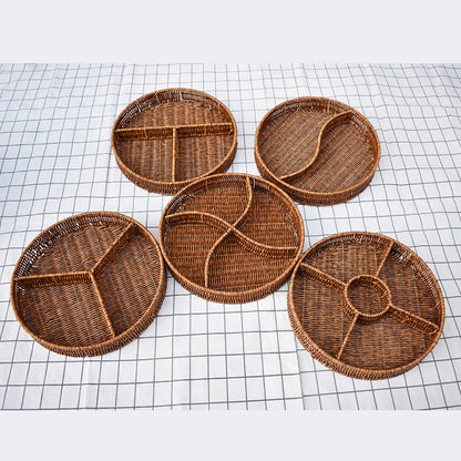 Artisan Woven Serving Platter Brehn