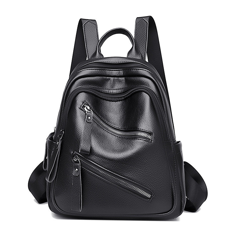 Modischer Leder Rucksack Brehn