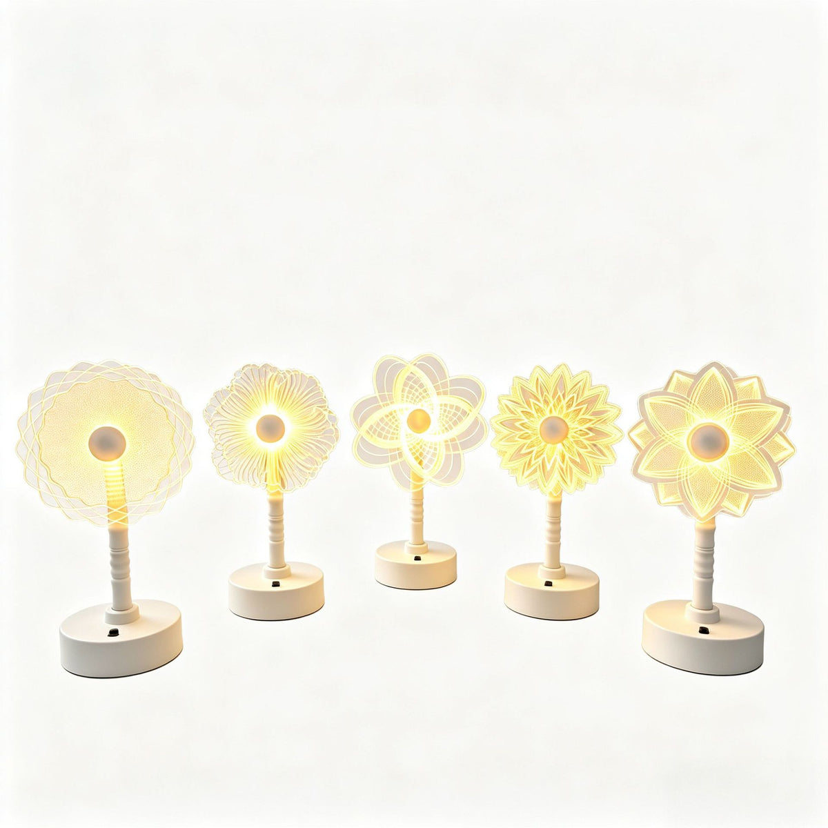 Dekorative LED Tischlampe mit modernem Design
