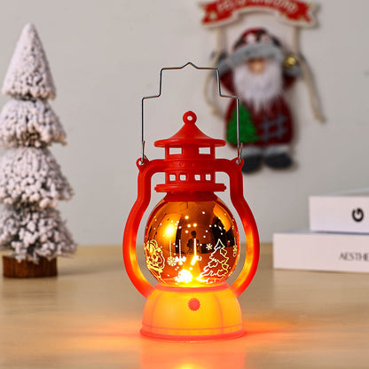 Nostalgische LED Weihnachtslaterne Brehn