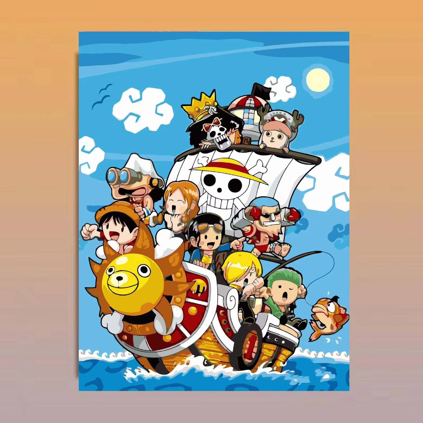 Cartoon-Themen Wandkunst Leinwanddruck Brehn