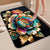 Florales Design Rutschfeste Badematte Brehn