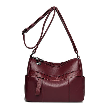 Elegante Mehrfachtasche Schultertasche Brehn