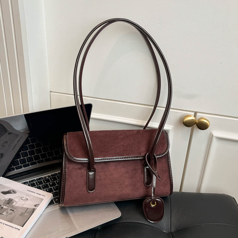 Wildleder Handtasche