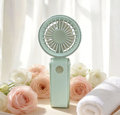 Damen tragbarer Mini-Handventilator mit intelligentem Luftstrom Brehn
