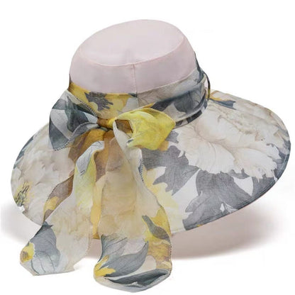 Breiter Rand Floral Sonnenhut Brehn