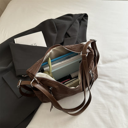 Vielseitige strukturierte Hobo-Tasche