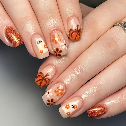 Saisonale thematische Press-On Nagelkunst-Erweiterungen Brehn