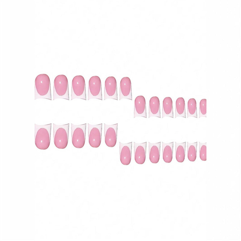 Elegante Salon-Style Druck-Nagelverlängerungen Brehn