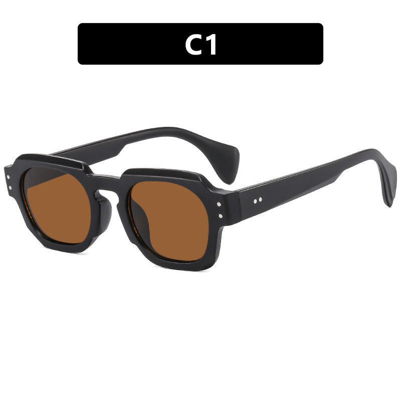 Damen stylische Sonnenbrille im modernen Schildkrötenmuster Brehn