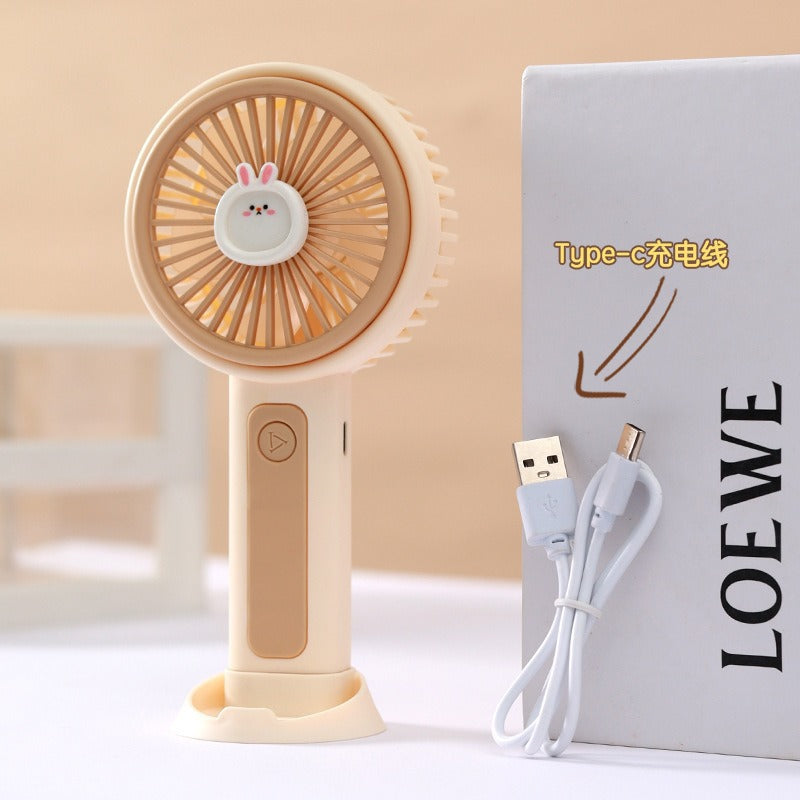 Unisex Süß Tragbarer Kabelloser Ventilator Brehn