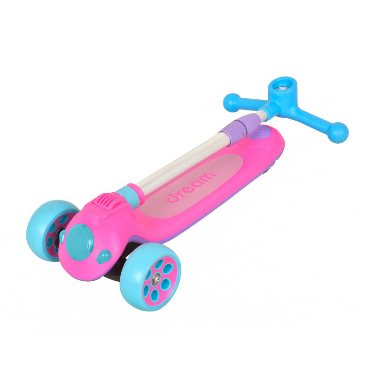 Smooth-Riding Lean-To-Steer Kick Scooter Brehn