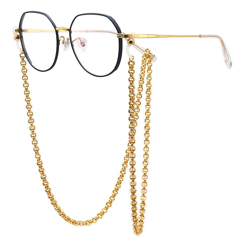 Modische Brillen mit stylischer Kette Brehn