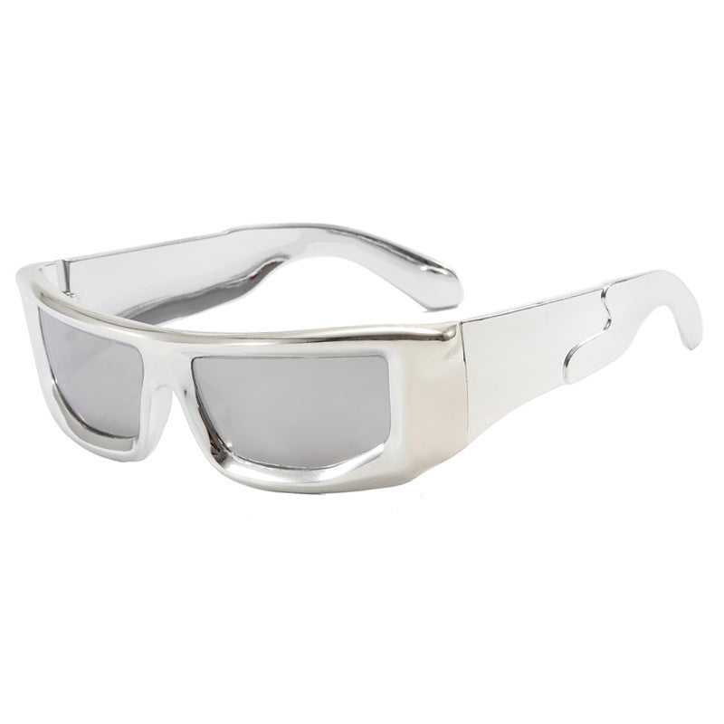 Damen Sportliche Sonnenbrille mit stylishem Metallrahmen Brehn