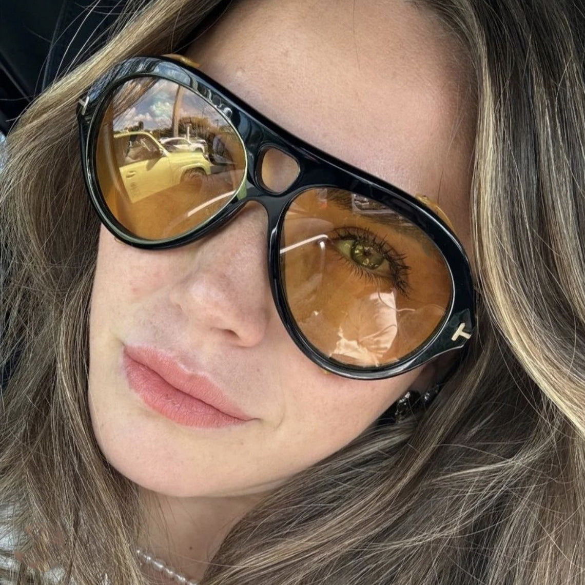 Damen moderne Sonnenbrille mit einzigartigem Design Brehn