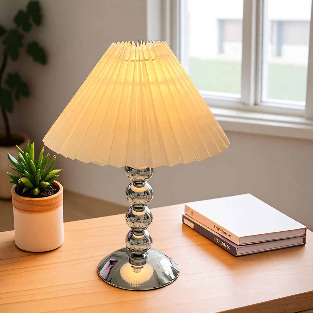 Dekorative Tischlampe