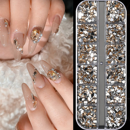 Nagelkunst Dekorative Edelsteinset