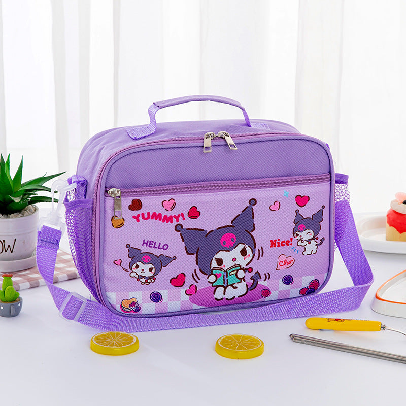 Cartoon isolierte Lunch Tasche Brehn