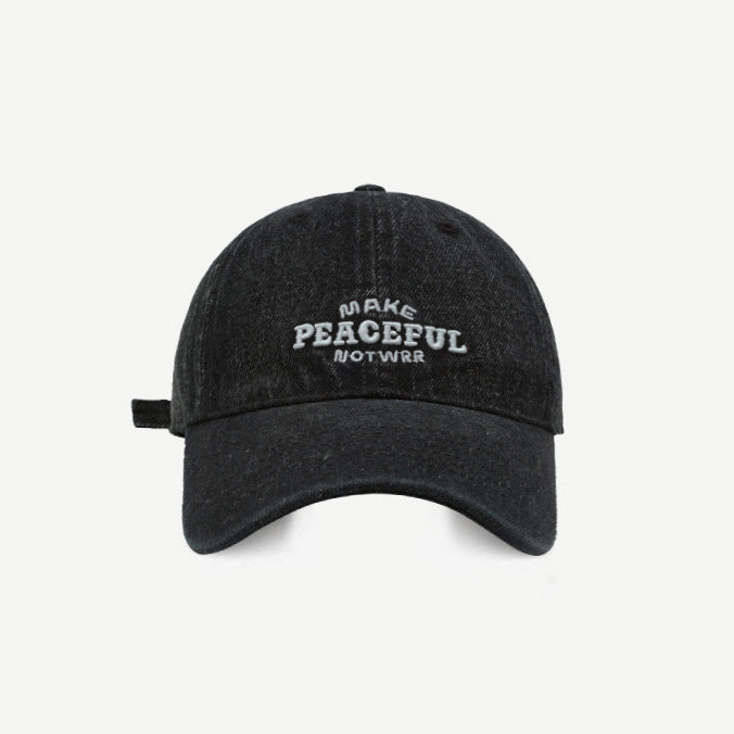 Damen zertifizierte Jeans bestickte Cap Brehn