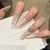 Luxus mit Strass verziertes Press-On-Nail-Set Brehn