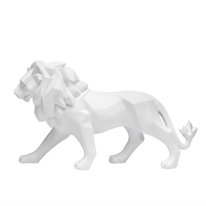 Elegante und moderne Löwen Skulptur Brehn