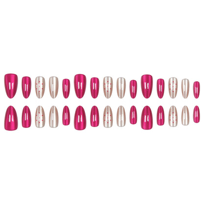 Stilvolles Stiletto Press-On Nail Set Brehn