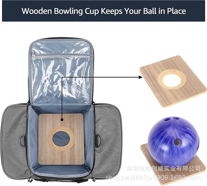 Isolierte Bowlingball-Aufbewahrungstasche Brehn