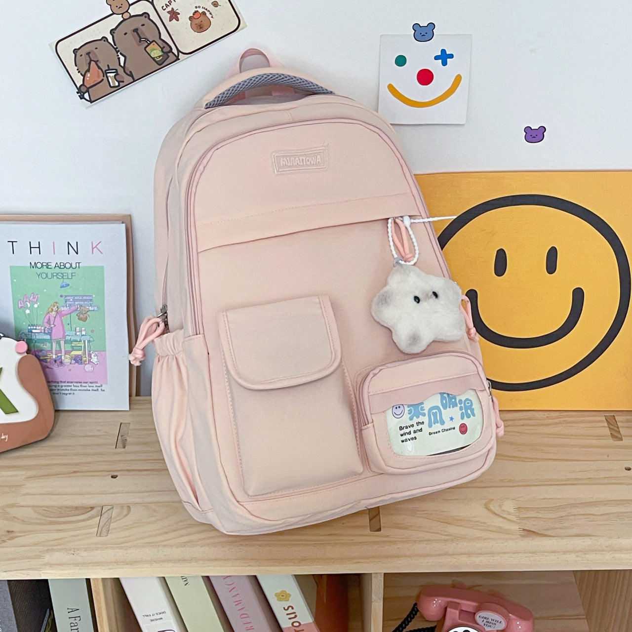 Multifunktionaler süßer Rucksack