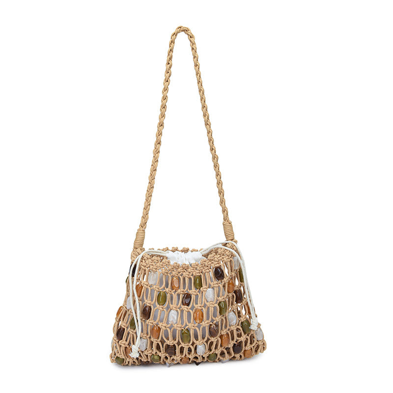 Künstlerische Gewebte Strandtasche