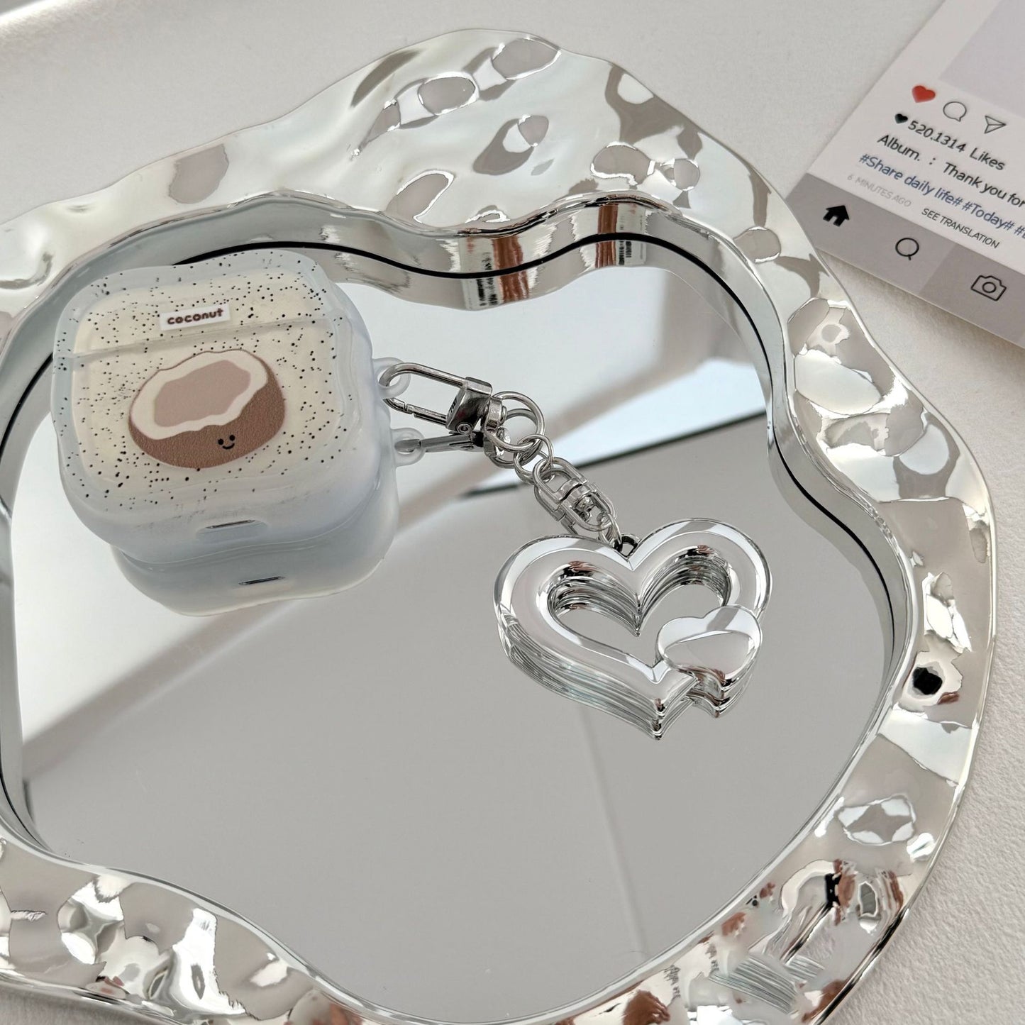 Herz-Design Schlüsselanhänger Brehn