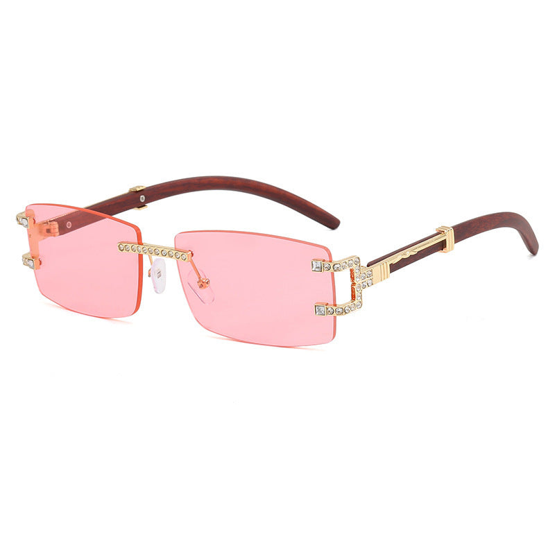 Damen exklusive Sonnenbrille im eleganten Design mit Strass-Akzenten Brehn