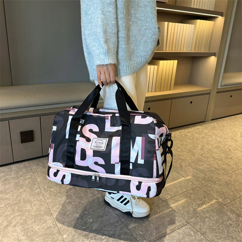 Stylische Sport-Reise-Duffel-Tasche mit mehreren Fächern Brehn