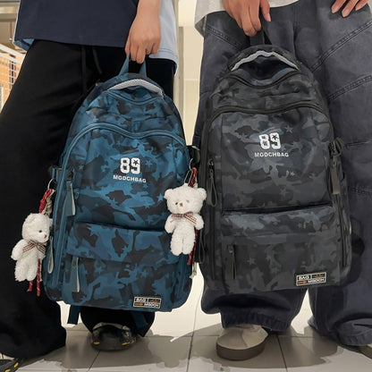 Vielseitiger Camouflage-Rucksack mit Multi-Taschen-Design Brehn