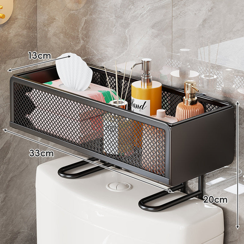 Über-Toiletten-Wassertank hängendes Netzablage-Regal Organizer