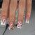 Chic Floral Press-On Nail Art Extensions Brehn