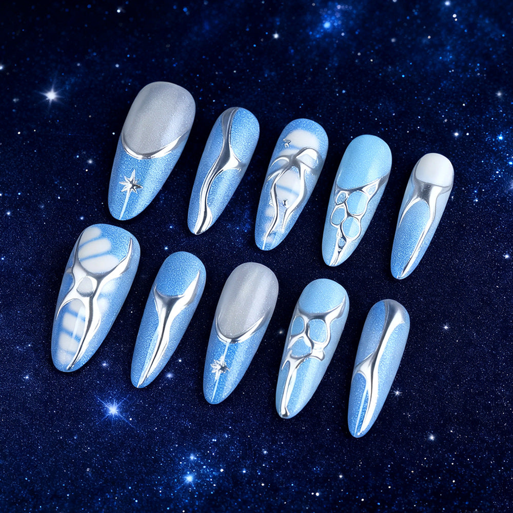 Sculpted Galaxy Nail Art Set Brehn