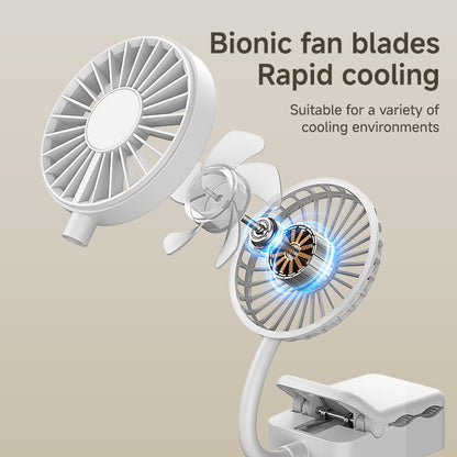 Unisex Clip-On Portable Cooling Fan Brehn