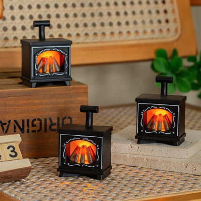 Dekorative Miniatur Kaminlampe