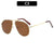 Retro-Fliegerbrille mit Premium-Metallakzenten